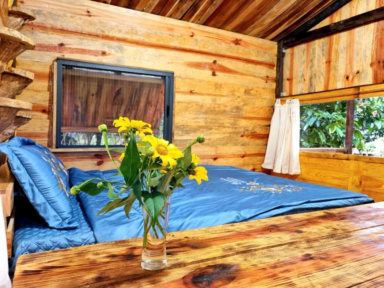 Homestay Vuon Trai Cay Nhiet Doi Vo Uu Garden Бао Лок Екстериор снимка