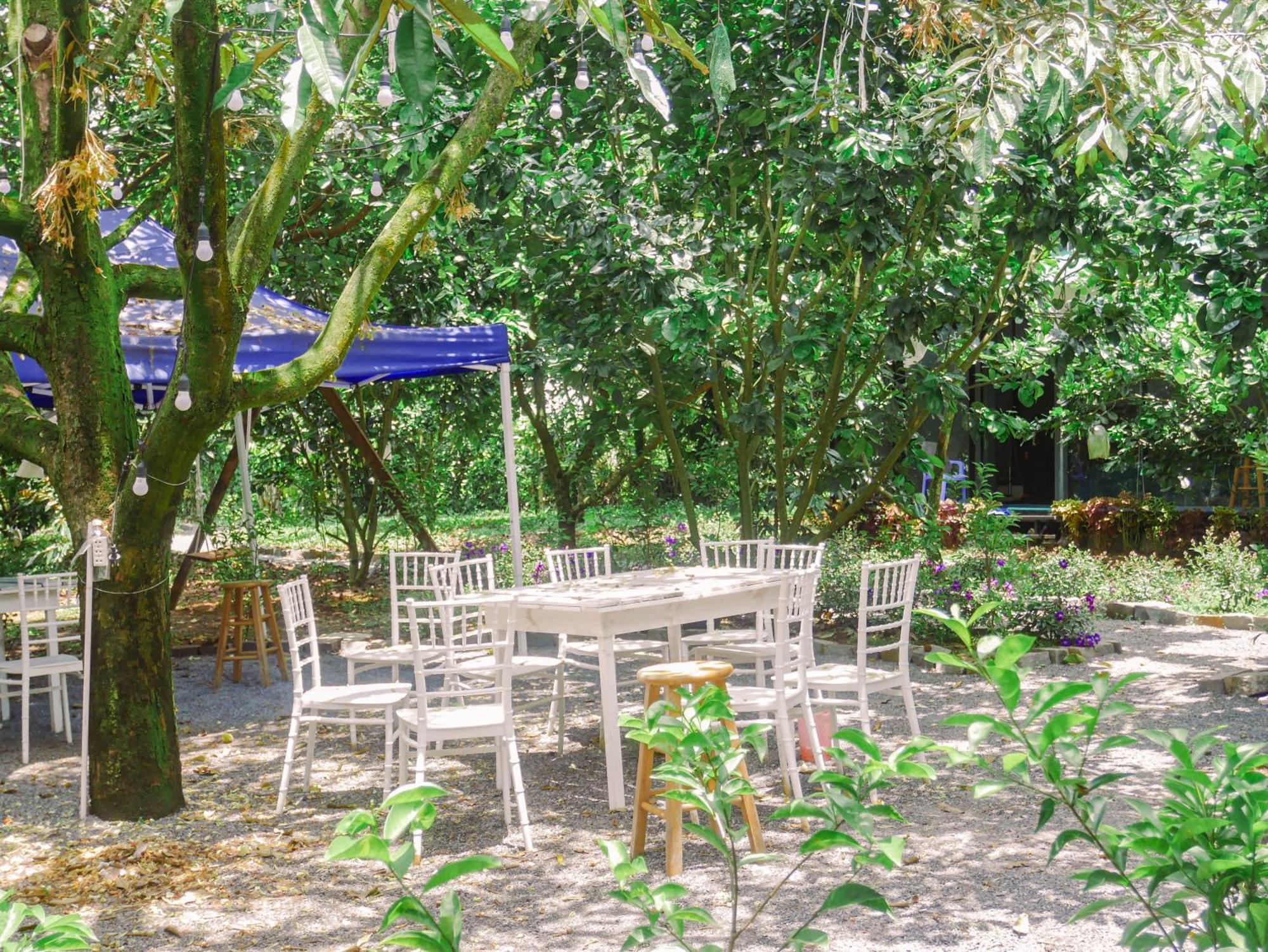 Homestay Vuon Trai Cay Nhiet Doi Vo Uu Garden Бао Лок Екстериор снимка