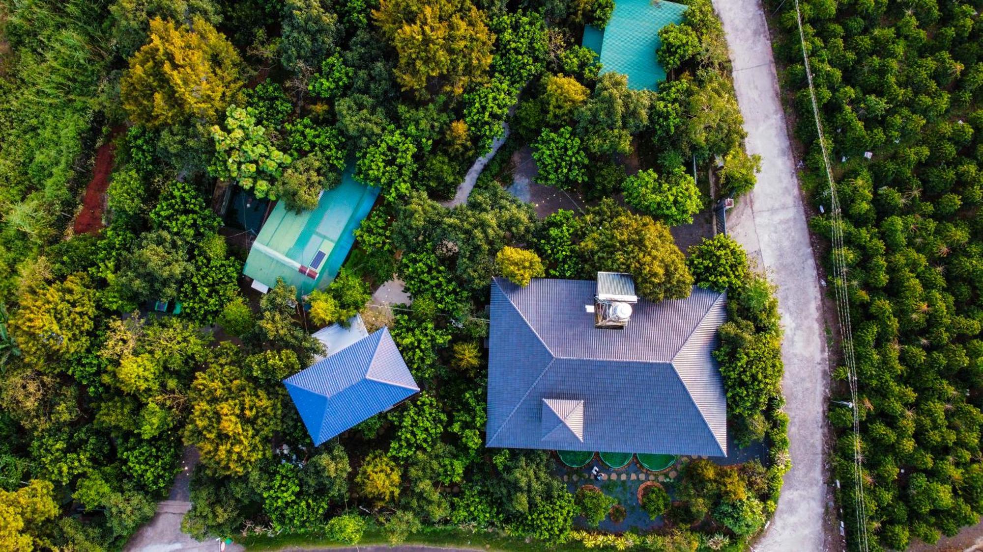 Homestay Vuon Trai Cay Nhiet Doi Vo Uu Garden Бао Лок Екстериор снимка